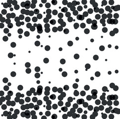 Imitation of many atoms or molecules with compaction of accumulation in the upper and lower zones