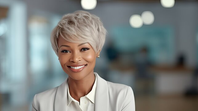 portrait of a smiling professional businesswoman