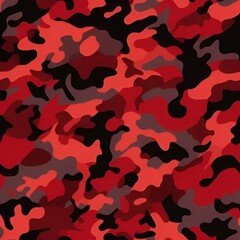 red camouflage background | generative AI
