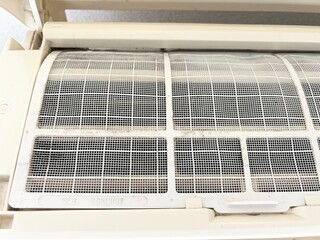 エアコンフィルター　掃除後