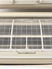エアコンフィルター　掃除後