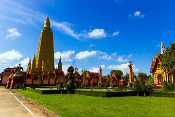 Wat Maha That Wachiramongkol in Krabi south of Thailand