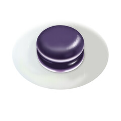 Purple talam cake