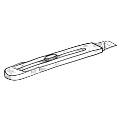 cutter hand drawn illustration