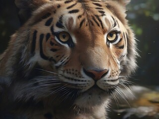 Capture the essence of wildlife with a stunning tiger portrait—perfect for World Wildlife Day, save tigers in the wild.
