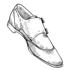 shoes handdrawn