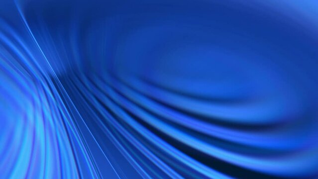 Abstract parametric light looped background with futuristic elegant prism gradient. 3D animation vj loop, live stream or promotional HUD backdrop. Glowing fractal curve stroke pattern and copy space.