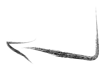 crayon arrows, black simple hand draw doodle sketch