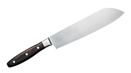Kitchen knife isolated on transparent background