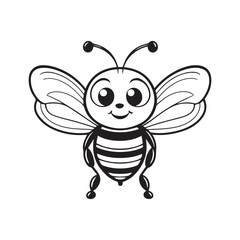 coloring book for children, types of animals in EPS vector format.