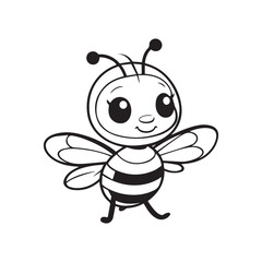 coloring book for children, types of animals in EPS vector format.