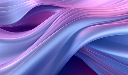 Blue fabric texture background, shiny silk, abstraction with wave effect