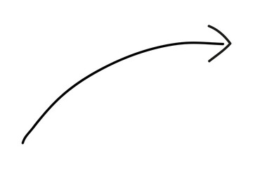 arrow, simple vector hand draw sketch doodle