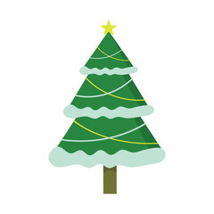 Xmas Tree Illustration