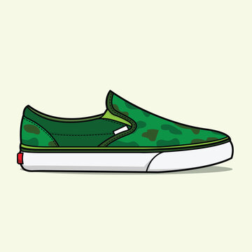alip on sneakers army