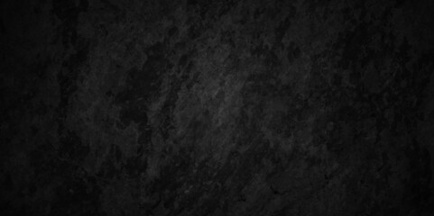 Abstract Distressed Rough Black cracked wall slate texture wall grunge backdrop rough background, dark concrete floor or old grunge background. black concrete wall , grunge stone texture background.