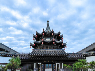 Yuan Chen Hall, Sui and Tang Canal ancient town, Huaibei, Anhui, China
