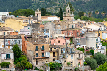 Naklejka premium Town of Ibla - Sicily - Italy