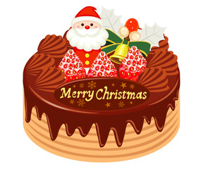 クリスマスケーキチョコレート味