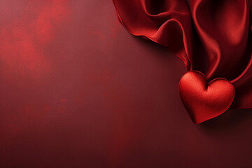 red hearts background,Generated By Ai