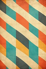 Retro colors abstract vertical checkerboard pattern grainy texture background