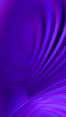Fototapeta premium Abstract parametric light looped background with futuristic elegant prism gradient. 3D animation vj loop, live stream or promotional HUD backdrop. Glowing fractal curve stroke pattern and copy space.