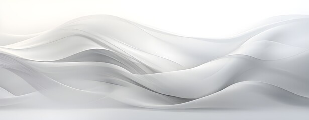 Fototapeta premium 3D White Wall