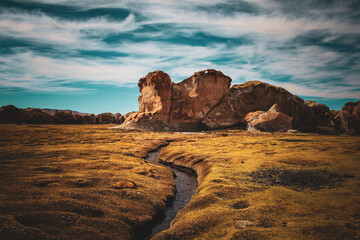 Rocks Valley, Chuquisaca, Bolivia, Water in the desert