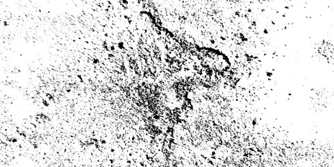 Old dirty Dust Overlay Distress Grainy Old cracked concrete wall Texture of wall Dark grunge noise granules Black grainy texture isolated on white background. Scratched Grunge Urban Background.