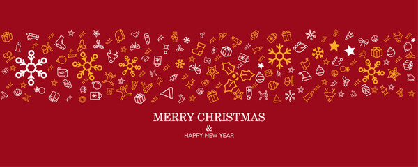 Merry Christmas background concept. Merry xmas snow flake wallpaper or backdrop decor Vector illustration.