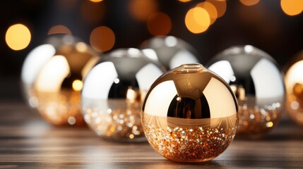 Fototapeta premium Abstract Festive Bokeh Background Blurred Christmas , Background HD, Illustrations