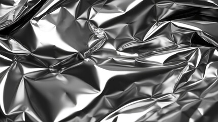 Shiny Silver Metallic Texture, Abstract Contemporary Background