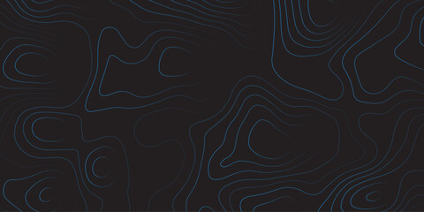 Abstract background of the topographic contours map with geographic line map .Imitation of a geographical mountain reliefs background .vector illustration of topographic line contour map design .