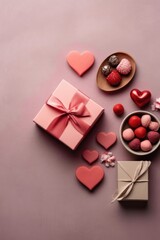 Elegant Valentine's Day Gifts and Heart-Shaped Treats