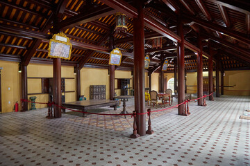 The Hue Citadel, the ancestral home of the Nguyen clan in Hue, Vietnam