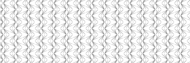 Seamless black and white abstract pattern