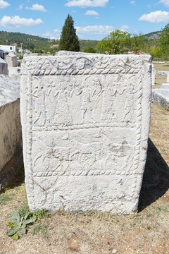 The Radimlja Necropolis is home to 135 unique stecci tombstones dating to the 14th and 15th centuries