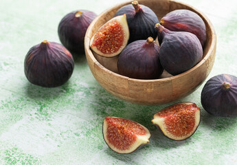 Fresh ripe figs