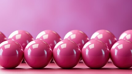 Colorful Easter Eggs On Bright Pink , Background HD, Illustrations