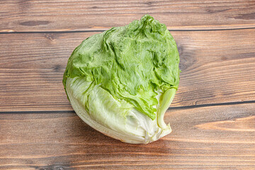 Natural organic iceberg salad cabbage