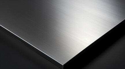 A stack of black oxide metal sheet with a smooth and reflective finish, ideal for industrial use.