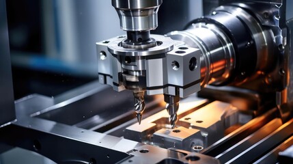 Machining a part on a milling machine