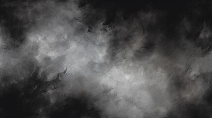 Black gradient watercolor background texture