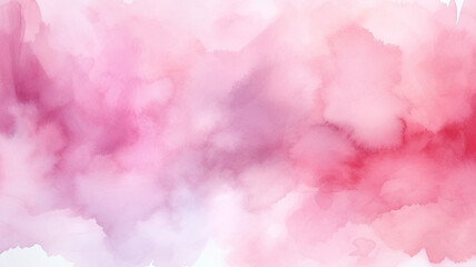 Pink watercolor splash abstract background