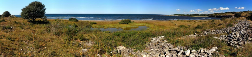 Fotobehang Kust Küste von Gotland (Schweden) / Gotland coast (Sweden)  © bennytrapp