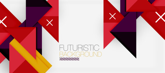 Triangle Vector Background Illustration For Wallpaper, Banner, Background, Card, Book Illustration, landing page