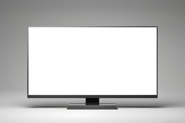 empty Flat screen TV , mock up, high resolution photography  generated by AI