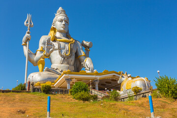 Statue of Lord Shiva was built at Murudeshwar