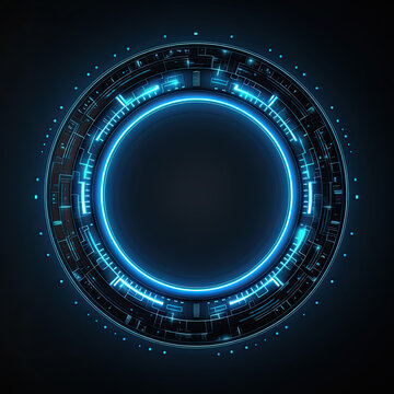 Abstract circuit board technology background. Modern  Electronic technology futuristic.