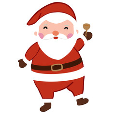 cartoon santa claus